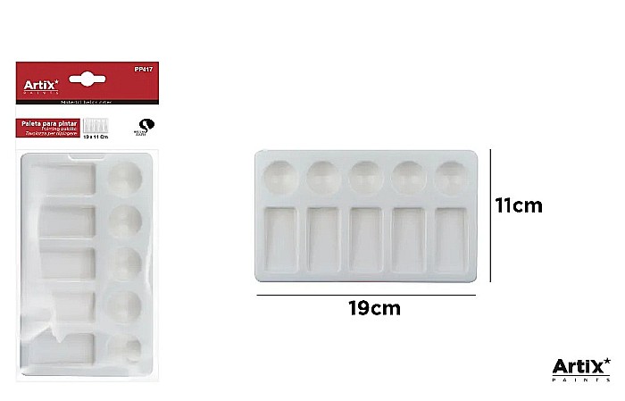 PALETA PLASTIC PENTRU PICTURA IPB 18.5*11CM PP417 [1]
