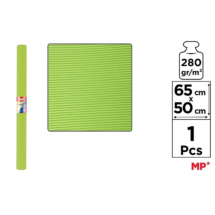 CARTON ONDULAT IPB 65*50CM 280GR VERDE FISTIC PN593-11 [1]