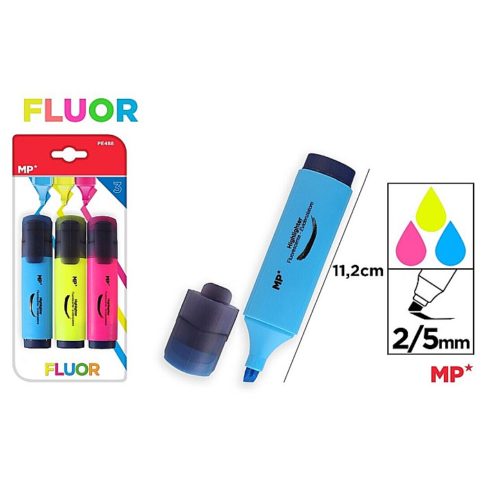 TEXTMARKER IPB 3/SET CULORI FLUO PE488 [1]
