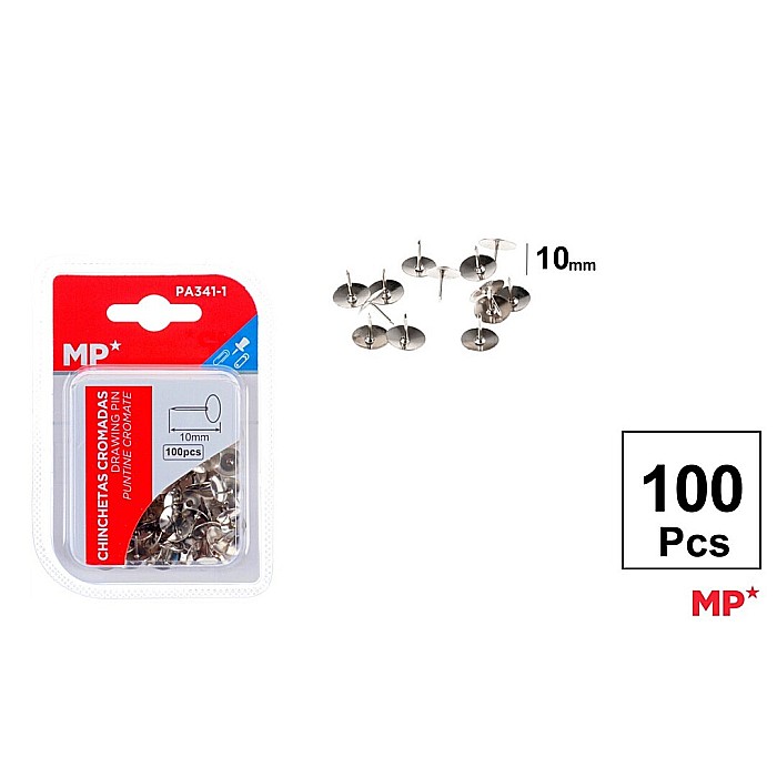 PIONEZE IPB ARGINTII 10MM 100/SET PA341-1 [1]