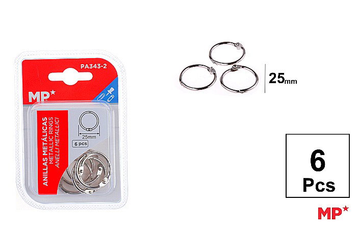 INELE METALICE IPB 25MM 6/SET PA343-2 [1]