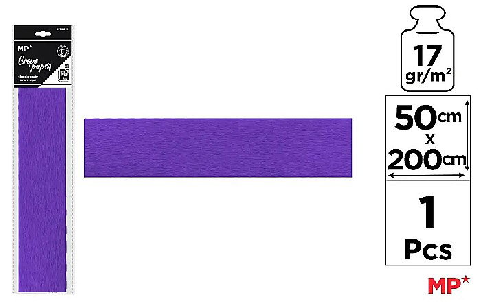HARTIE CREPONATA IPB 50*200CM 17GR VIOLET PN222-15 [1]