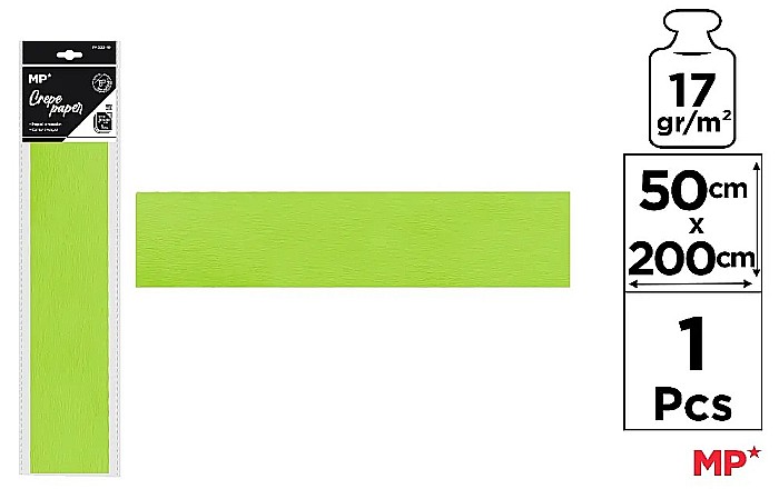 HARTIE CREPONATA IPB 50*200CM 17GR VERDE MAR PN222-19 [1]