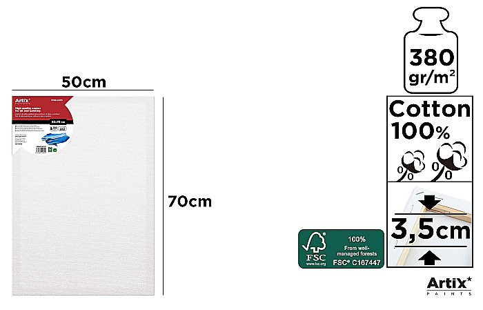 RAMA CU PANZA IPB 50*70CM 380GR PP99-5070 [1]
