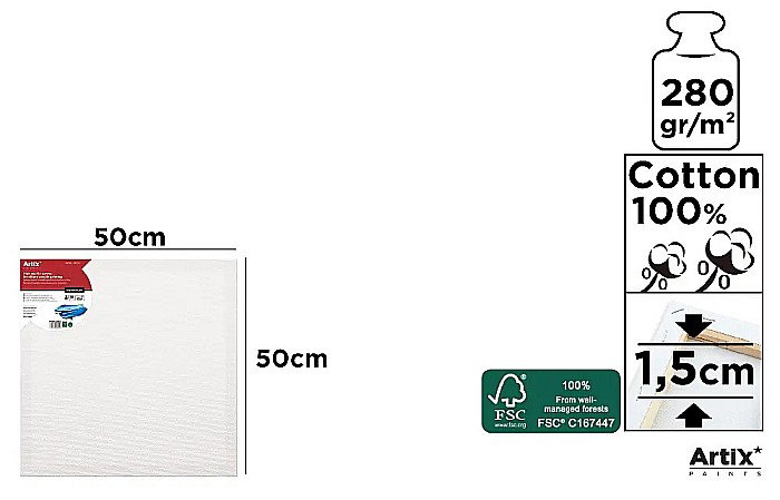 RAMA CU PANZA IPB 50*50CM 280GR PP98-5050 [1]