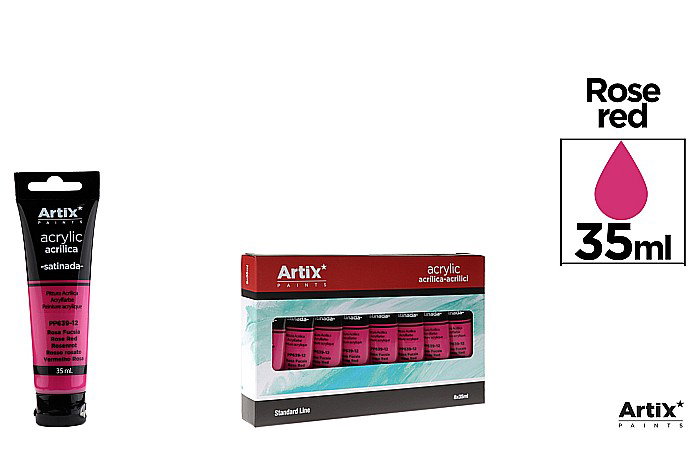 CULORI ACRILICE IPB 35ML ROSU ROSE PP639-12 [1]