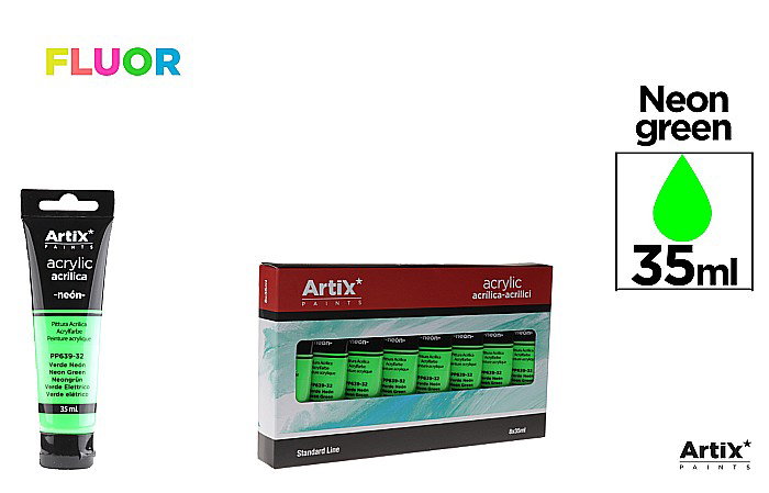 CULORI ACRILICE IPB 35ML VERDE NEON PP639-32 [1]