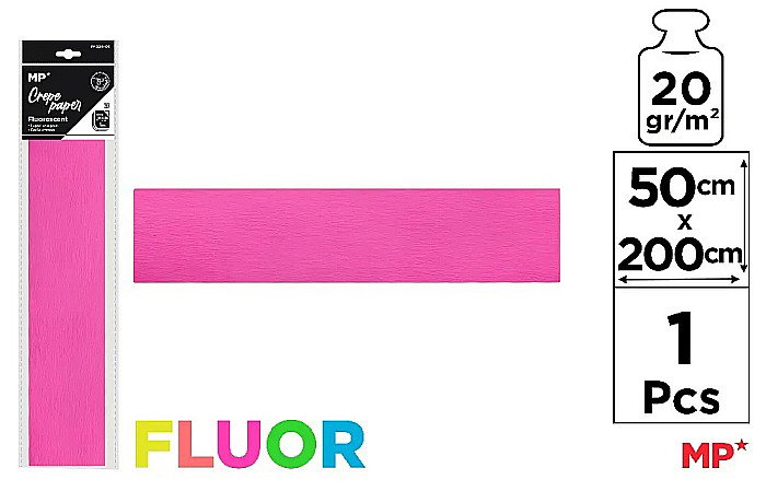 HARTIE CREPONATA IPB 50*200CM 20GR ROZ FLUORESCENT PN224-05 [1]