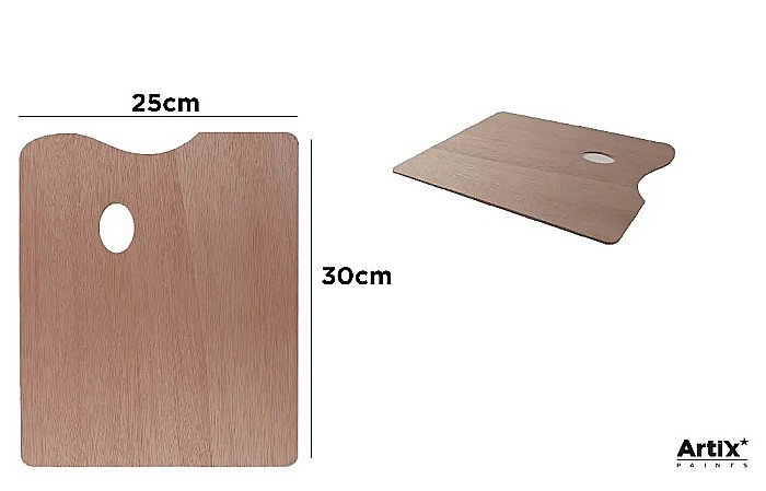 PALETA LEMN PENTRU PICTURA IPB 25*30CM DREPTUNGHIULARA PP422 [2]