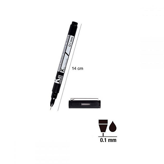 LINER IPB 0.1MM NEGRU PE331-02 [2]
