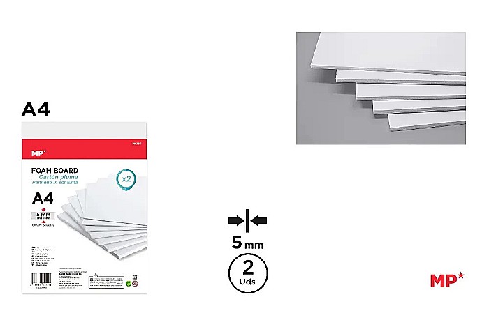 CARTON MOUSSE IPB A4 5MM 2/SET ALB PN730/ PN701 [1]