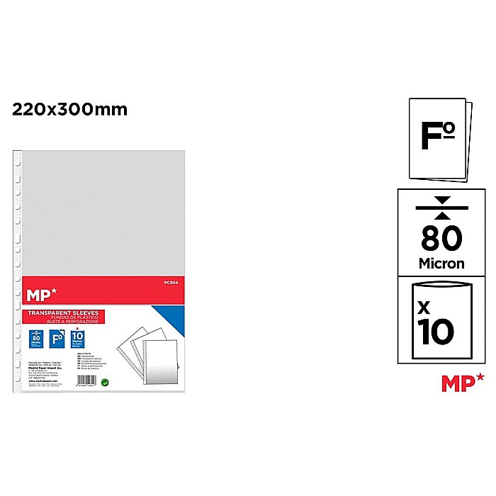 FOLIE PROTECTIE IPB A4+ 80 MIC 10/SET PC904 [1]