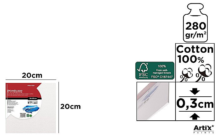 CARTON PANZAT IPB 20*20CM PP95-2020 [1]