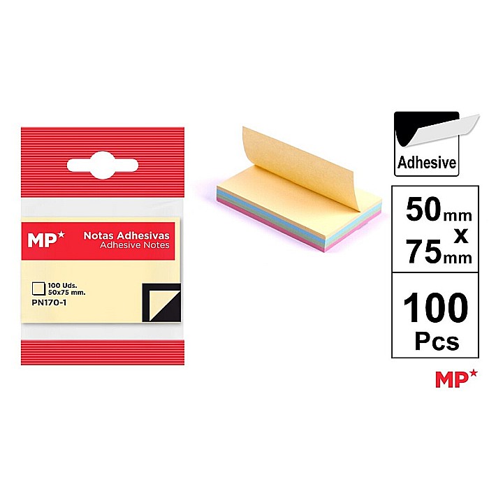 NOTES ADEZIV IPB PASTEL COLOR 50*75MM PN170-1 [1]