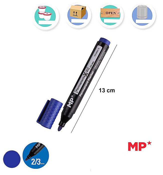 MARKER PERMANENT IPB ALBASTRU PE486A-S [1]