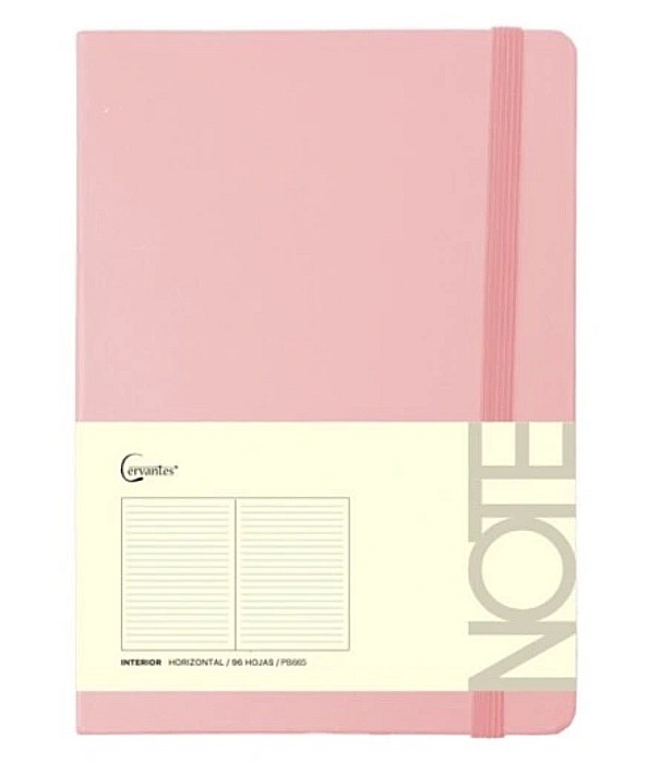 NOTES IPB A6 CERVANTES CU ELASTIC 96F CORAL PASTEL AR/ DR/ VE PB666 [1]