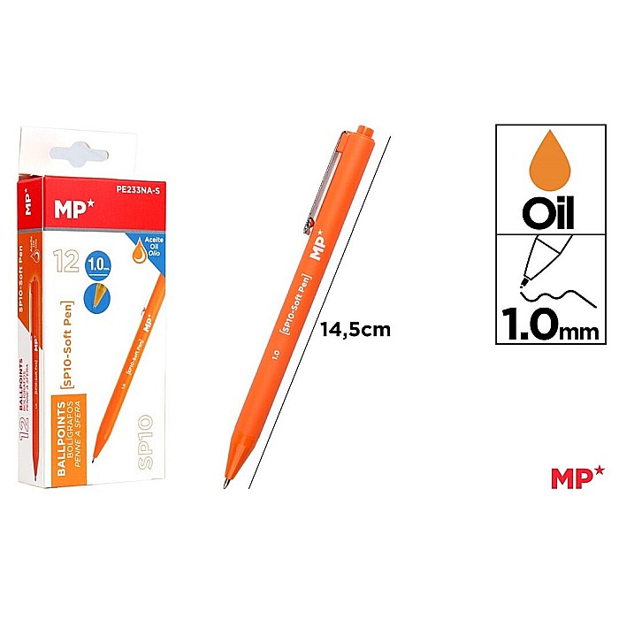 PIX CU GEL IPB PE BAZA DE ULEI 1.0MM PORTOCALIU PE233NA-S [1]