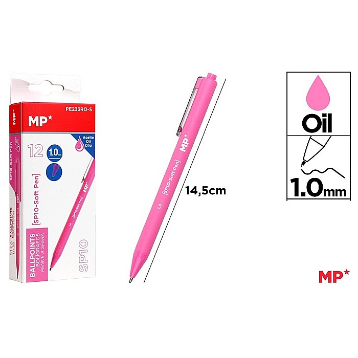 PIX CU GEL IPB PE BAZA DE ULEI 1.0MM ROZ PE233RO-S [1]