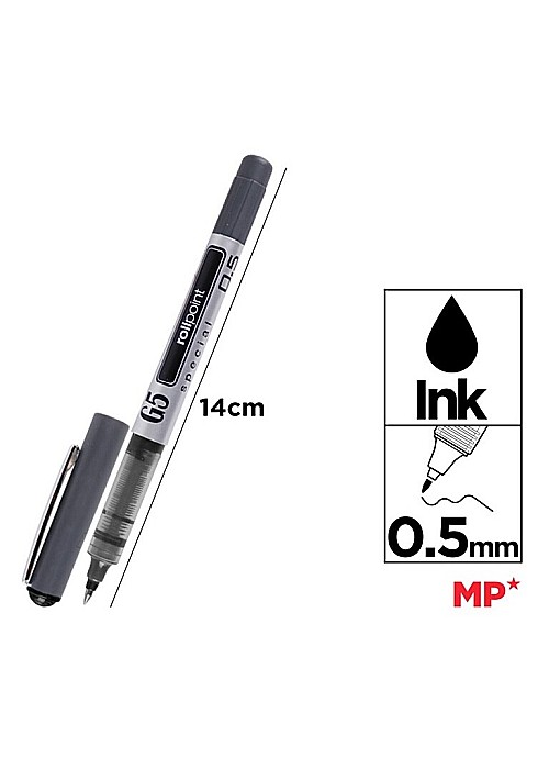 ROLLER IPB 0.5MM NEGRU PE242N-S [1]