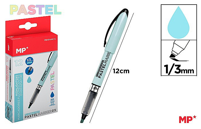 TEXTMARKER IPB PASTEL VARF 1MM-3MM ALBASTRU PE504AC-S [1]