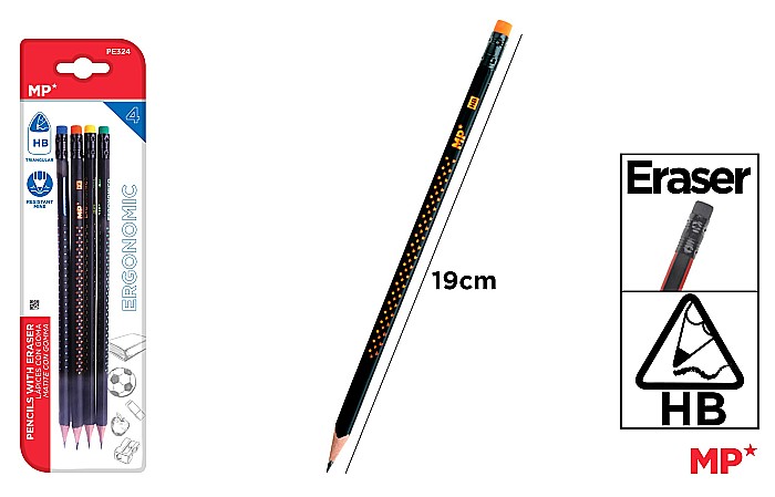 CREION GRAFIT IPB HB CU RADIERA 4/SET PE324 [1]