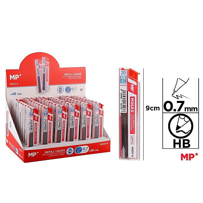 MINA CREION IPB 0.7MM HB, 20 BUC PE137-S [1]