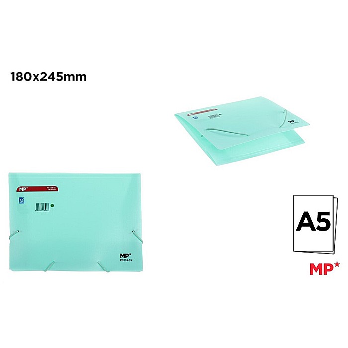 DOSAR PLIC PP A5 IPB CU ELASTIC TURQUOISE PC553-03 [1]
