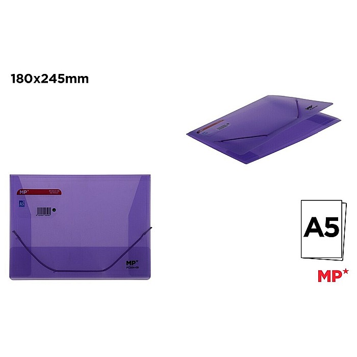 DOSAR PLIC PP A5 IPB CU ELASTIC VIOLET TRANSLUCID PC554-09 [1]