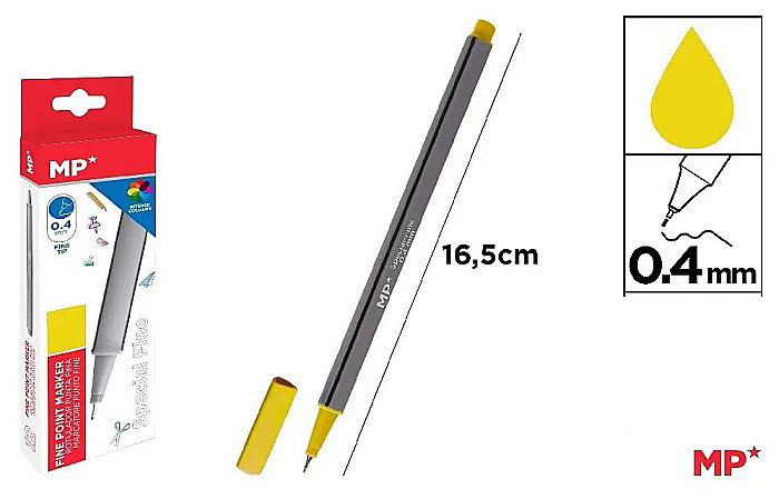 FINELINER IPB VARF 0.4MM GALBEN PE206AM-S [1]