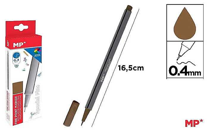 FINELINER IPB VARF 0.4MM CULOAREA PIELII PE206CA-S [1]