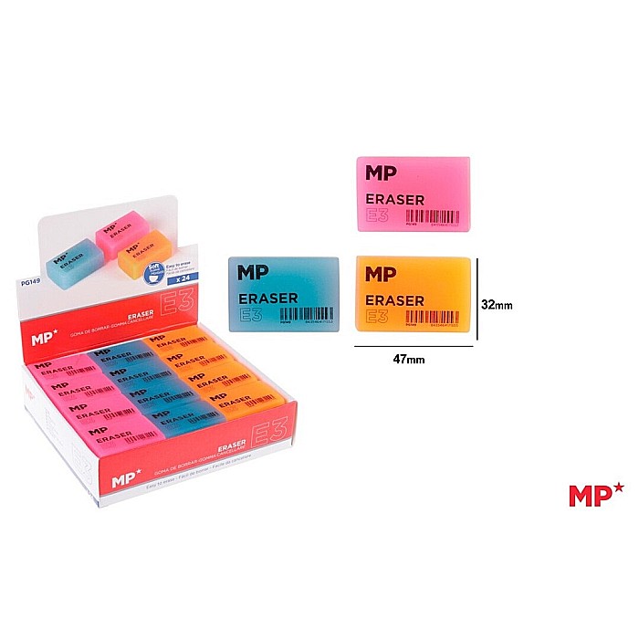 RADIERA IPB TRANSLUCIDA CULORI ASORTATE NEON PG149 [1]