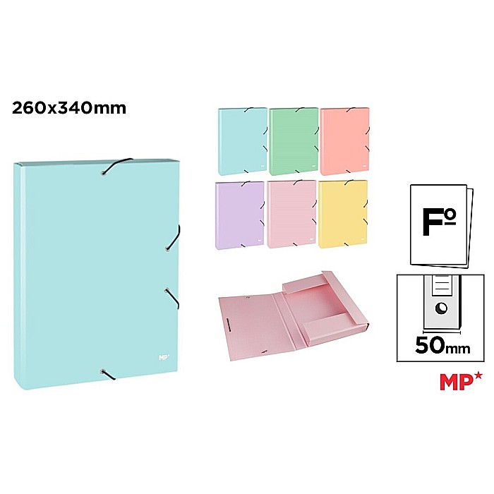 MAPA CARTON A4 5CM CU ELASTIC CULORI ASORTATE PC115 [1]