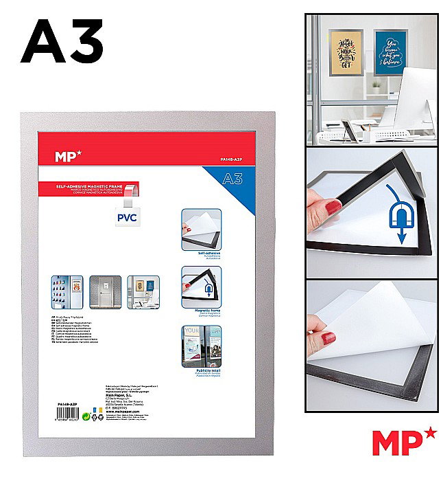 AVIZIER MAGNETIC IPB A3 RAMA ARGINTIE PA148-A3P [1]