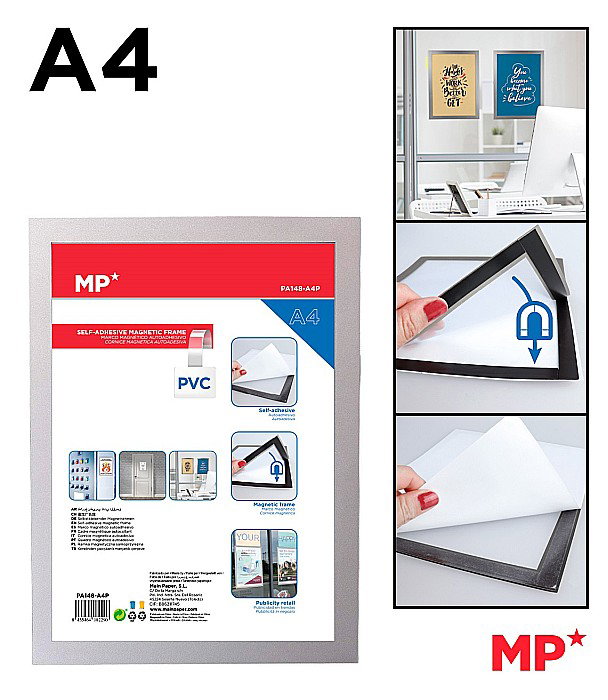 AVIZIER MAGNETIC IPB A4 RAMA ARGINTIE PA148-A4P [1]