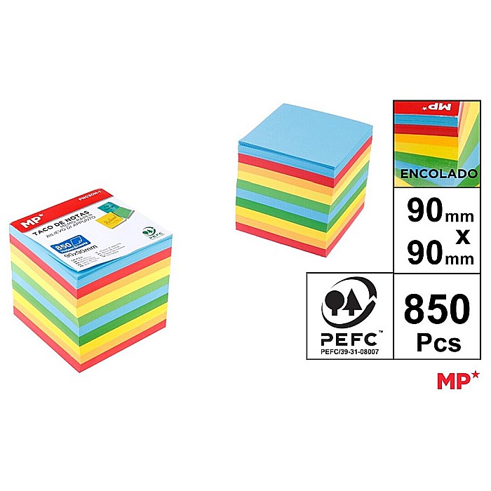 CUB COLOR IPB 90*90MM 850/SET CULORI NEON PN030N-1 [1]