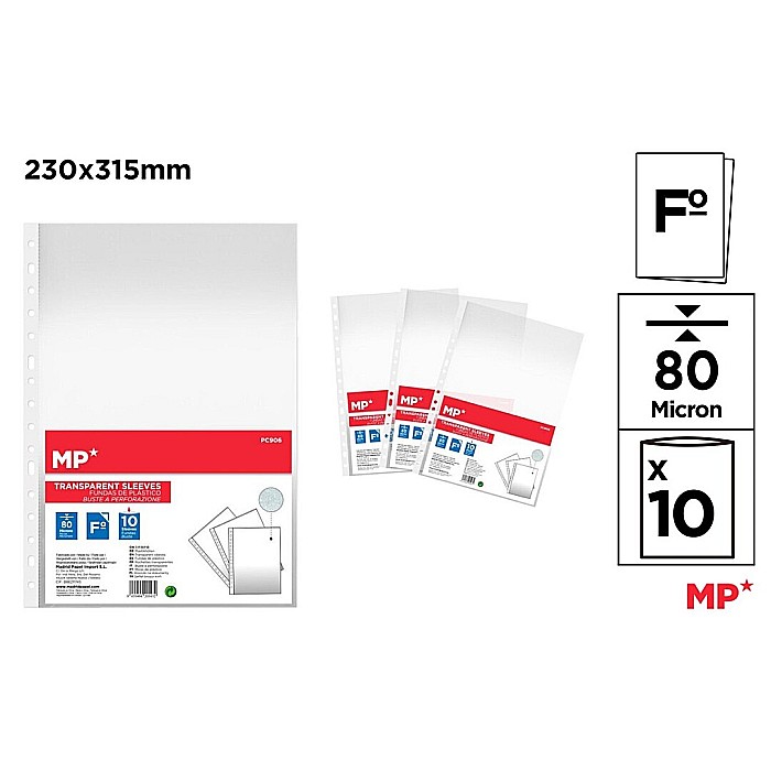 FOLIE PROTECTIE IPB A4+ 80 MIC 10/SET PC906 [1]