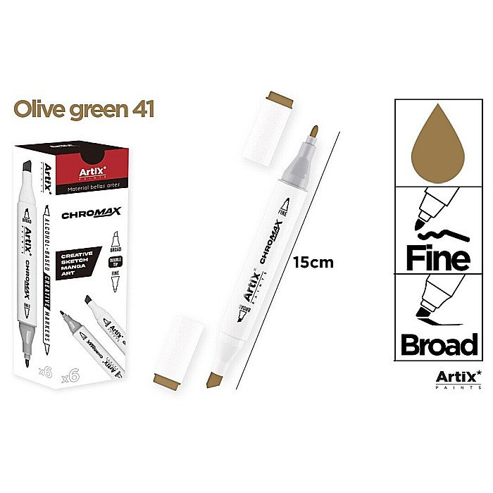 ART MARKER IPB 2 CAPETE VERDE MASLINIU 41 PP915-41 [1]