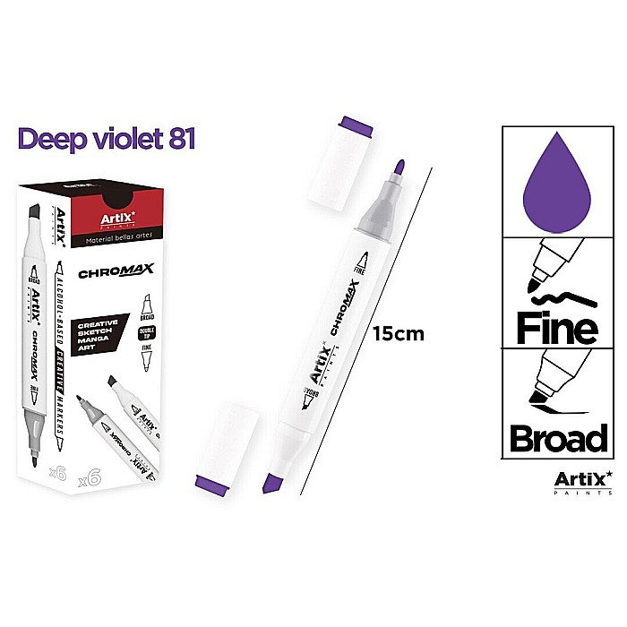 ART MARKER IPB 2 CAPETE VIOLET INTENS 81 PP915-81 [1]