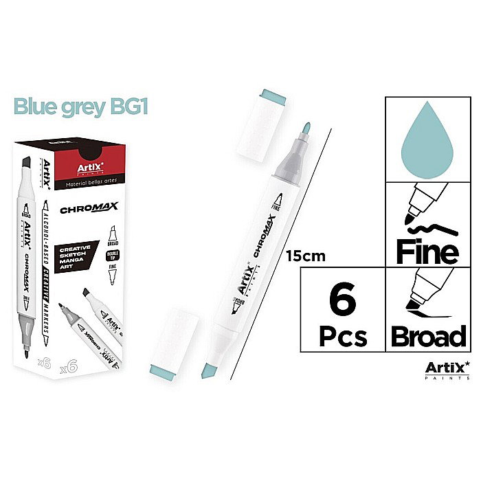 ART MARKER IPB 2 CAPETE GRI ALBASTRUI BG1 PP915-102 [1]