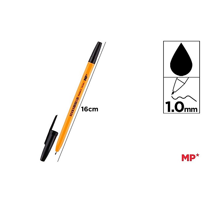 PIX IPB CORP GALBEN 1.0MM NEGRU PE259-50N [1]