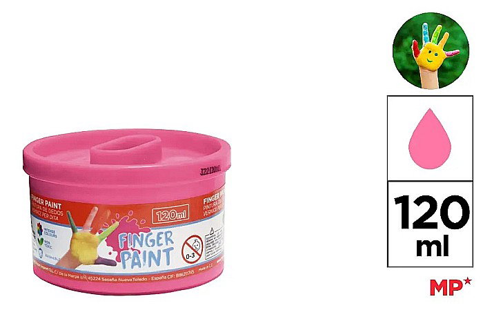 TEMPERA PENTRU DEGETE IPB 120ML ROZ PP615-09 [1]