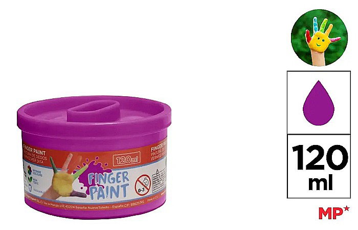 TEMPERA PENTRU DEGETE IPB 120ML VIOLET PP615-10 [1]