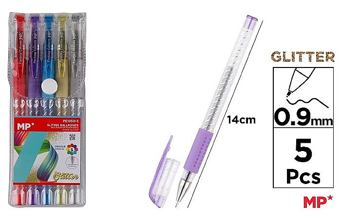 PIX IPB 5 CULORI/SET GLITTER PASTEL PE105O-5 [1]