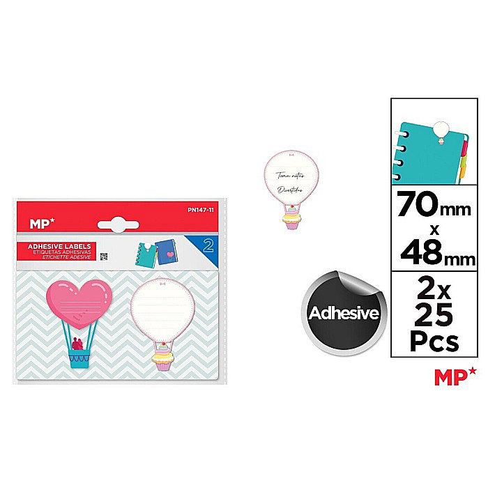 POST-IT TIP ETICHETE IPB 70*48MM 2*25BUC/SET PN147-11 [1]