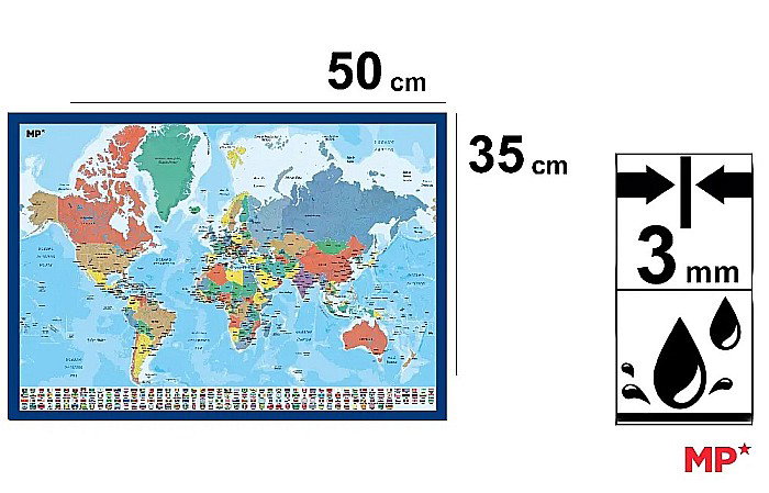 MAPA BIROU IPB 35*50CM HARTA LUMII PA950-03 [1]