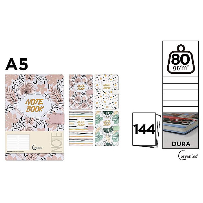 NOTES IPB A5 FANTASY DIVERSE MODELE CLAPA MAGNETICA PB475-37 [1]