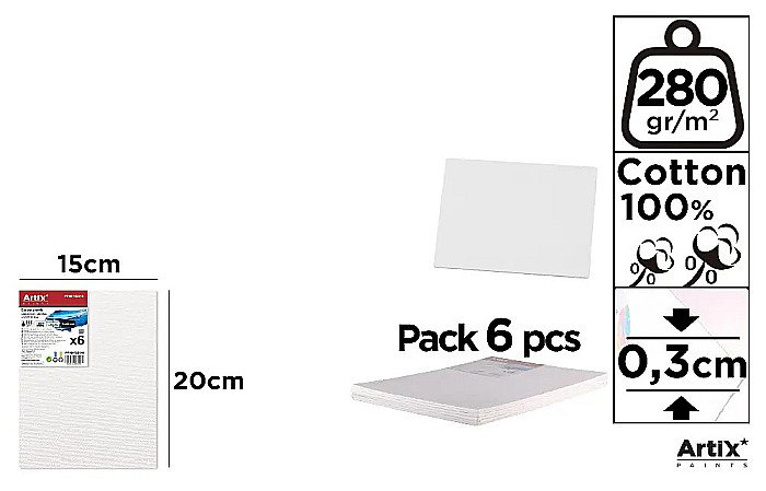 CARTON PANZAT IPB 15*20CM PP95-1520-6 6/SET [1]