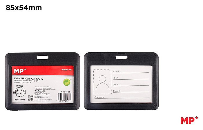 BUZUNAR ECUSON IPB 85*54MM ORIZONTAL NEGRU PP034-01 [1]
