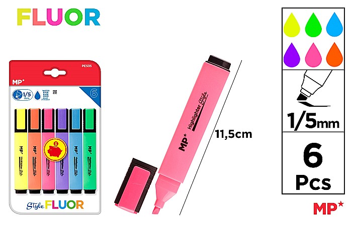 TEXTMARKER IPB 6/SET CULORI FLUO PE535 [1]