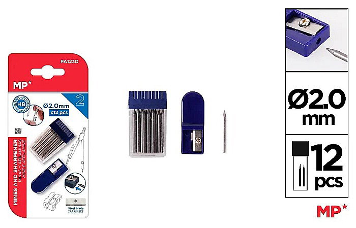 MINA COMPAS IPB 2MM 12/SET PA123D [1]